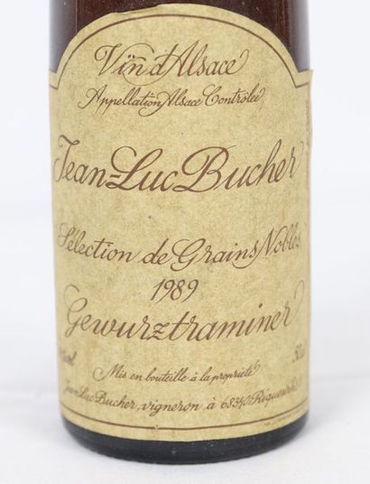 null Gewurtztraminer (x1)

Séléction de grains Nobles 

JL Bucher

Niveau parfait

1989

0...