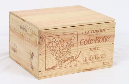 null Côte Rotie « La Turque » (x6)

Dom. Guigal 

2002

Caisse bois d'orgine, fermée

0...