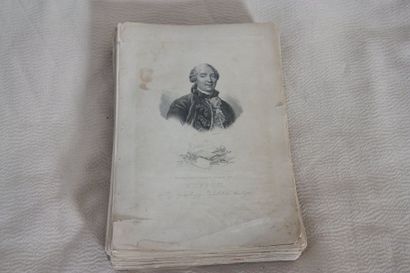 Sérigraphies par Georges Louis Leclerc Comte de BUFFON (1707-1788) Ensemble de pages...