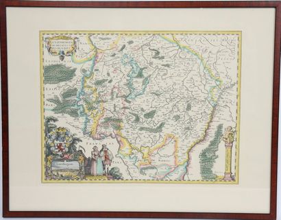 Carte du Grand-Duché de Luxembourg 
Impression...