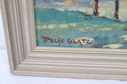 null Félix GLATZ (1894-1953)

Artiste luxembourgeois

Huile sur toile. 

Signée en...