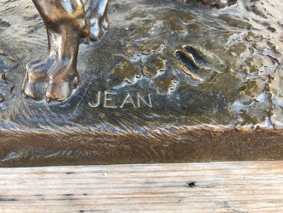null Deux chiens de chasse de A. CAIN

Sculpture en bronze patiné représentant Lumineau...