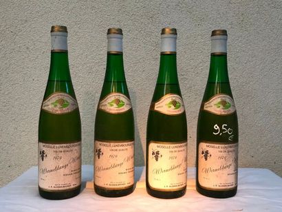 null Gloden Becker(lot de 4 bouteilles)

Une cave luxembourgeoise qui n'existe plus

Riesling

Moselle...