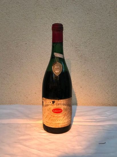 null Calvet

Niveau 6 cm

Pinot noir

Bourgogne - Charmes-Chambertin

1929