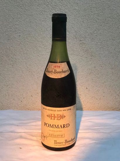 null Henry Bouchard

Reserve

Pinot noir

Bourgogne - Pommard

1974