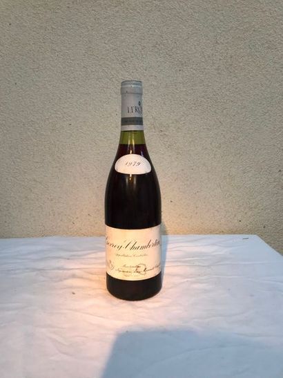 null Leroy

Pinot noir

Bourgogne - Gevrey-Chambertin

1979