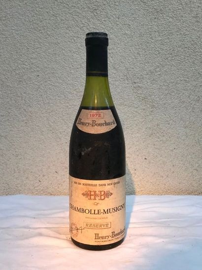 null Henry Bouchard

Reserve

Pinot noir

Bourgogne - Chambolle-Musigny

1972