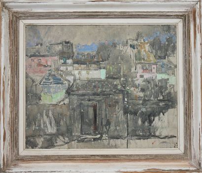 null Lucienne Capdevielle (1885-1931)

Esquisse sur toile représentant une vue citadine....