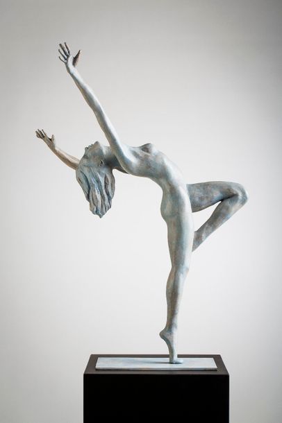 null “LA DANSE DU FEU” DE Christian CHARVET

Sculpture en Bronze à patine vert pâle...