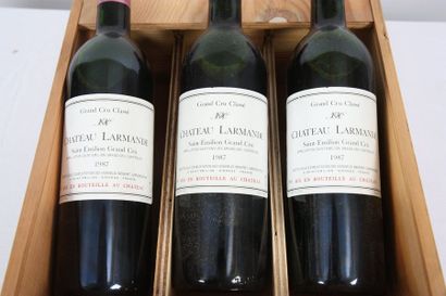 null Château Larmande

Saint Emilion Grand Cru Classé 

6 bouteilles en caisse bois...