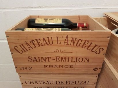 null Chateau Angelus
Saint Emilion Grand Cru Classé
5 bouteilles en caisse bois ouverte
Estimation...