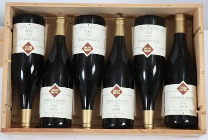 null Vosnes-Romanée
Daniel Rion
6 bouteilles en caisse bois ouverte
2002
0,75L