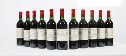  Château Cheval Blanc (11 bouteilles) Saint Emilion 1er Grand Cru Classé 1982 0,...