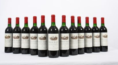  Château Ausone (12 bouteilles) Saint Emilion 1er Grand Cru Classé Estimation et...