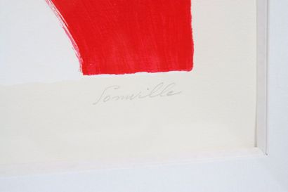 null "Arlequin" de Roger Somville (1923-2014)

Lithographie polychrome représentant...