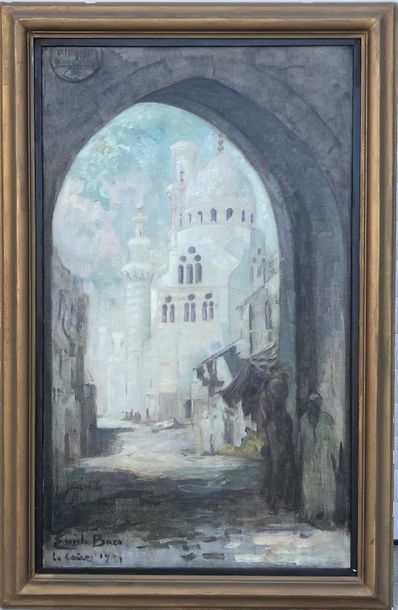 null Vue du Caire de Emile BAES (1879-1954)

Huile sur toile représentant une vue...