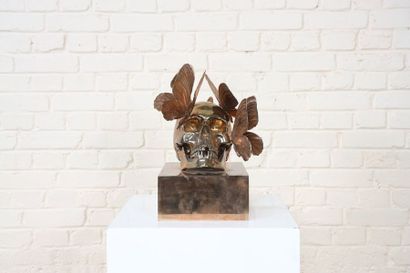null "Vanité aux papillons" de Pasqua

En bronze poli sur plaque en bronze poli.

Signé...