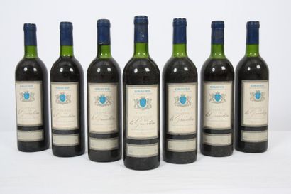 null Château de la Gravelière (7 bouteilles)

Cuvée Prestige

Graves

1994

0,75...
