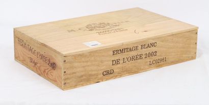 null Hermitage blanc (x6)

« De l’orée » Chapoutier 

2002

Caisse bois d'orgine,...