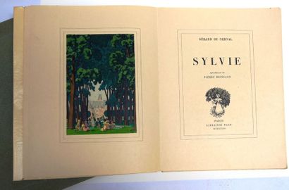 null Gérard de NERVAL, Sylvie, Watercolours by Pierre Brissaud, Numbered copy, Ed....