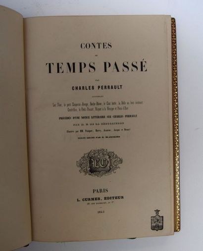 null Charles PERRAULT, Contes du Temps Passé contenant Les Fées, le petit Chaperon-Rouge,...