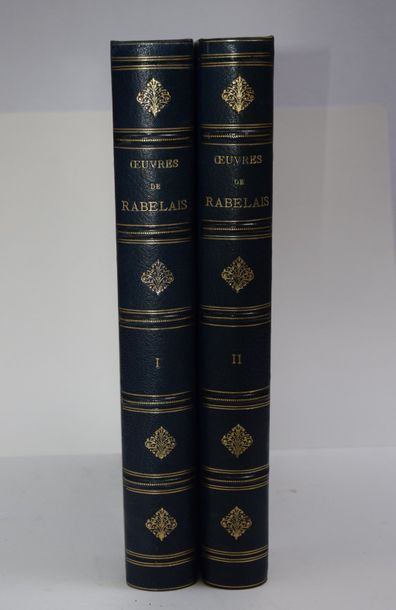 null RABELAIS, Œuvres, 2 vols, illustrations by Robida, ed. at the Illustrated Bookstore....