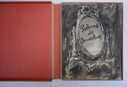 null Charles BAUDELAIRE, Poèmes, 1 vol. sous emboitage, illustrations de Louise HERVIEU,...