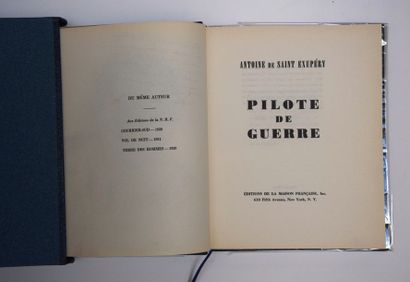 null Antoine de SAINT-EXUPÉRY (1900-1944), Pilote de Guerre, Edition de la Maison...