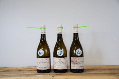 null 6 bouteilles PULIGNY-MONTRACHET "Clos de la Mouchère", Henri Boillot 2012 (elt)...