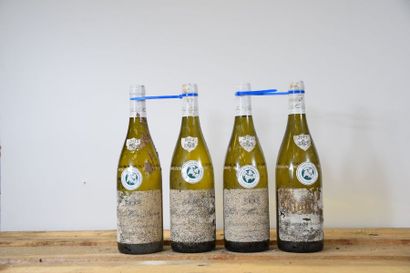 null 4 bouteilles BOUZERON "Les Cordères", Domaine Jacquesson 2012 (ett peu lisible)...