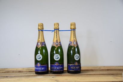 null 3 bouteilles CHAMPAGNE "Brut Royal", Pommery (ela) 