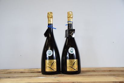 null 2 magnums CHAMPAGNE "L by VD", Veuve Doussot 