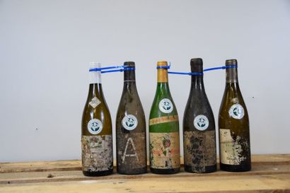 null Ensemble de 10 bouteilles : 4 bouteilles BOURGOGNE Antoine Jobard 2012 (eta)...