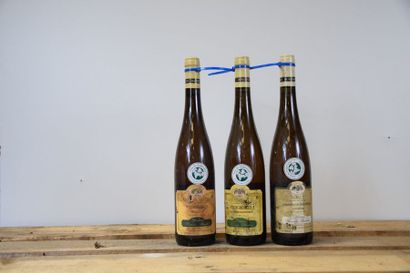 null Ensemble de 10 bouteilles : 2 bouteilles RIESLING "Leimenthal de Wettolsheim",...