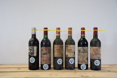 null Ensemble de 6 bouteilles : 2 bouteilles Château PRIEURE SAINTE-ANNE, Côtes de...