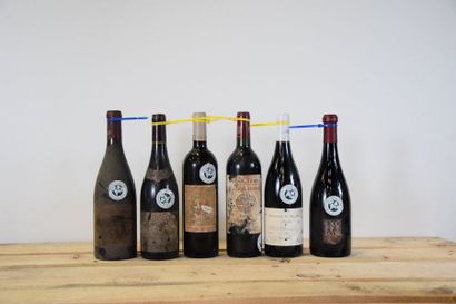 null Ensemble de 6 bouteilles : 1 bouteille CÔTEAUX DU LANGUEDOC "Ultreia", Mas Martin...