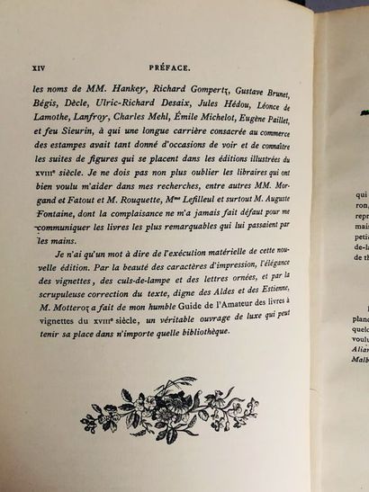 Cohen Henry Guide de l' amateur de livres à Vignettes ( et à figures ) du XVIIIe...