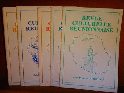Collectif. Revue culturelle réunionnaise En vente un lot de cinq numéros:

- N°1-2-3...