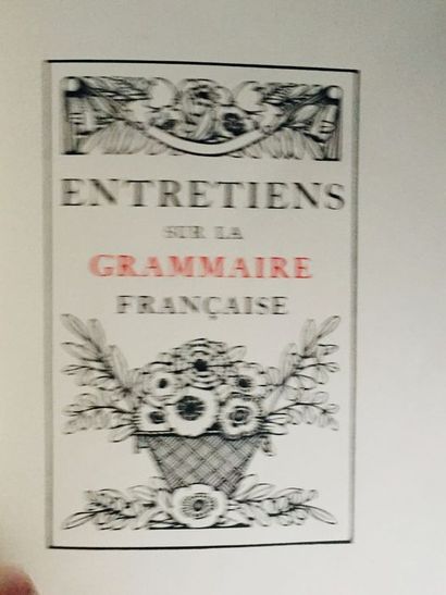 Abel Hermant / Alfred Latour. Entretiens sur la grammaire française Hermant Abel...