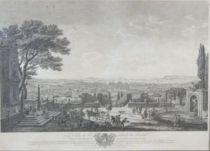 null Joseph VERNET (1714 - 1789) according to, View of the city and the bay of Toulon,...