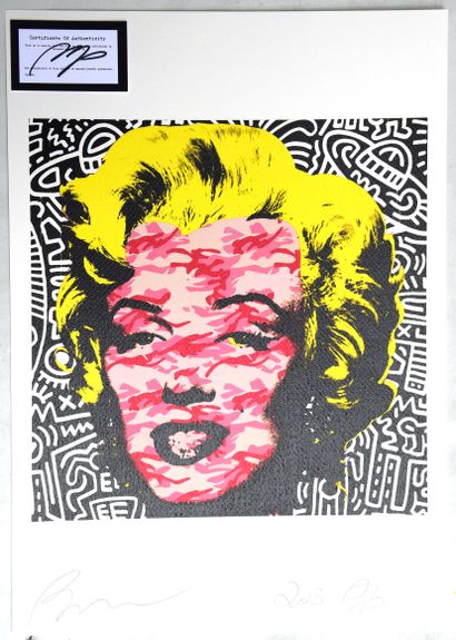 RAW / Death NYC (XXI th), Portrait of Marilyn,...