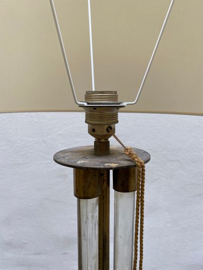 null Jean-Michel FRANK (1895-1941) (attributed to) LAMPADAIRE, the shaft composed...