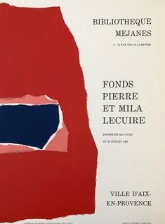 null After Nicolas De STAËL (1913-1955). Set including 3 posters printed after Nicolas...