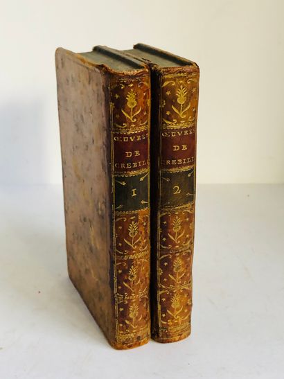CREBILLON Oeuvres de Crébillon en deux tomes

Edité à Paris, chez les libraires associés...