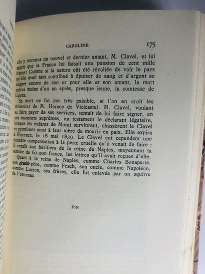 TURQUAN Joseph Caroline Soeur de Napoléon

Edité à Paris chez Editions Jules Tallandier...