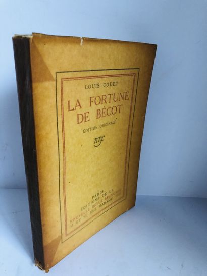 Codet Louis La Fortune de Bécot

Edité à Paris chez Editions de La Nouvelle Revue...