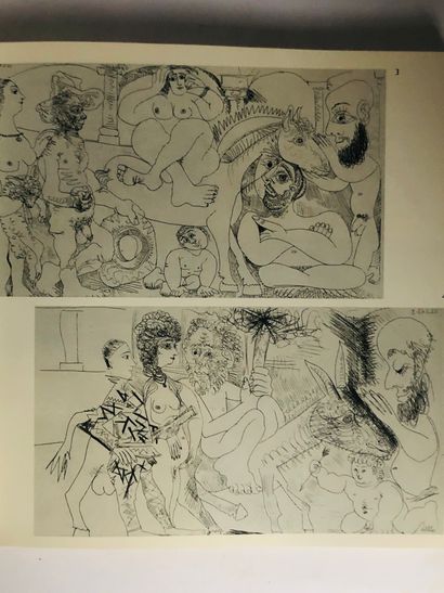 PICASSO 347 gravures 16.3.68 - 5.10.68

Edité à Paris, chez Galerie Louise Leiris,...