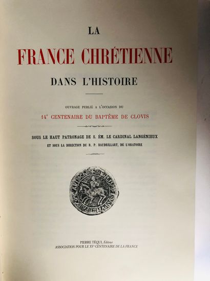 COLLECTIF La France Chrétienne dans l’Histoire

Ouvrage publié à l’occasion du 14e...
