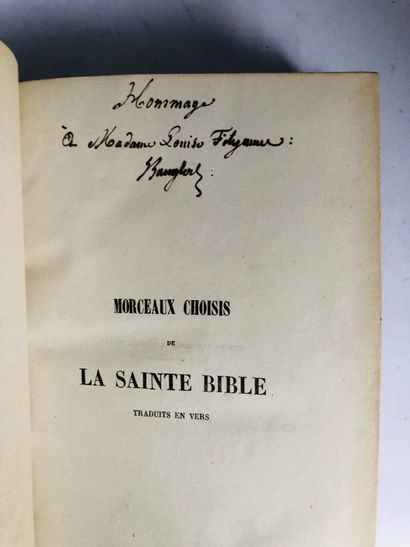 Langlois Louis Morceaux choisies

Enrichi d’un bel envoi de l’auteur Louis Langlois...