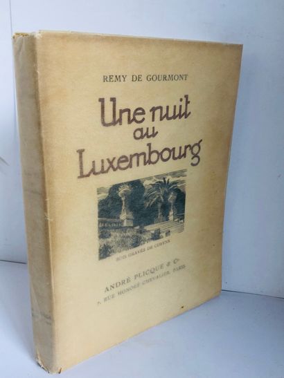 Gourmont, Rémy de Gourmont Une nuit au Luxembourg

Roman

Edité à Paris chez André...